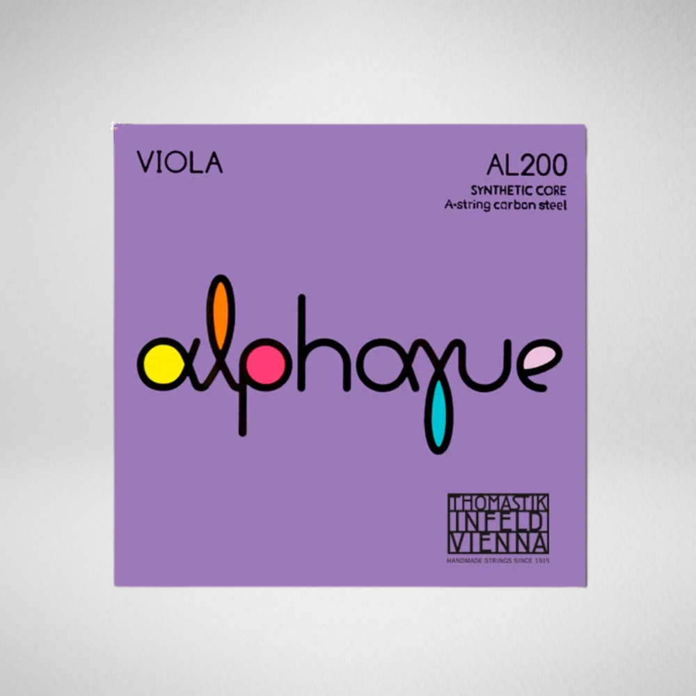 site (28) Encordoamento Viola de Arco Thomastik Alphayue AL200 - Imagem 1