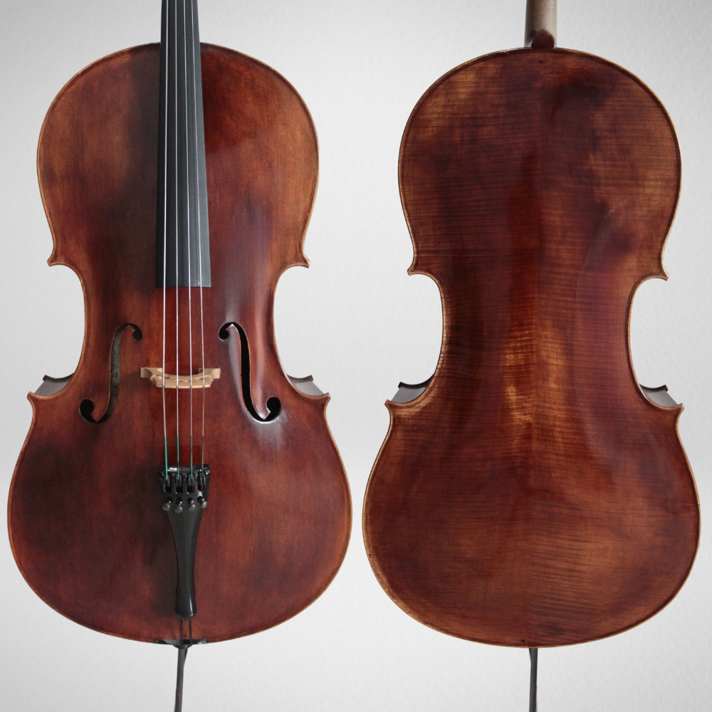 site (21) Violoncelo Joseph Mendelssohn 2024 4/4 Série Diamante n. 1 - Imagem 1