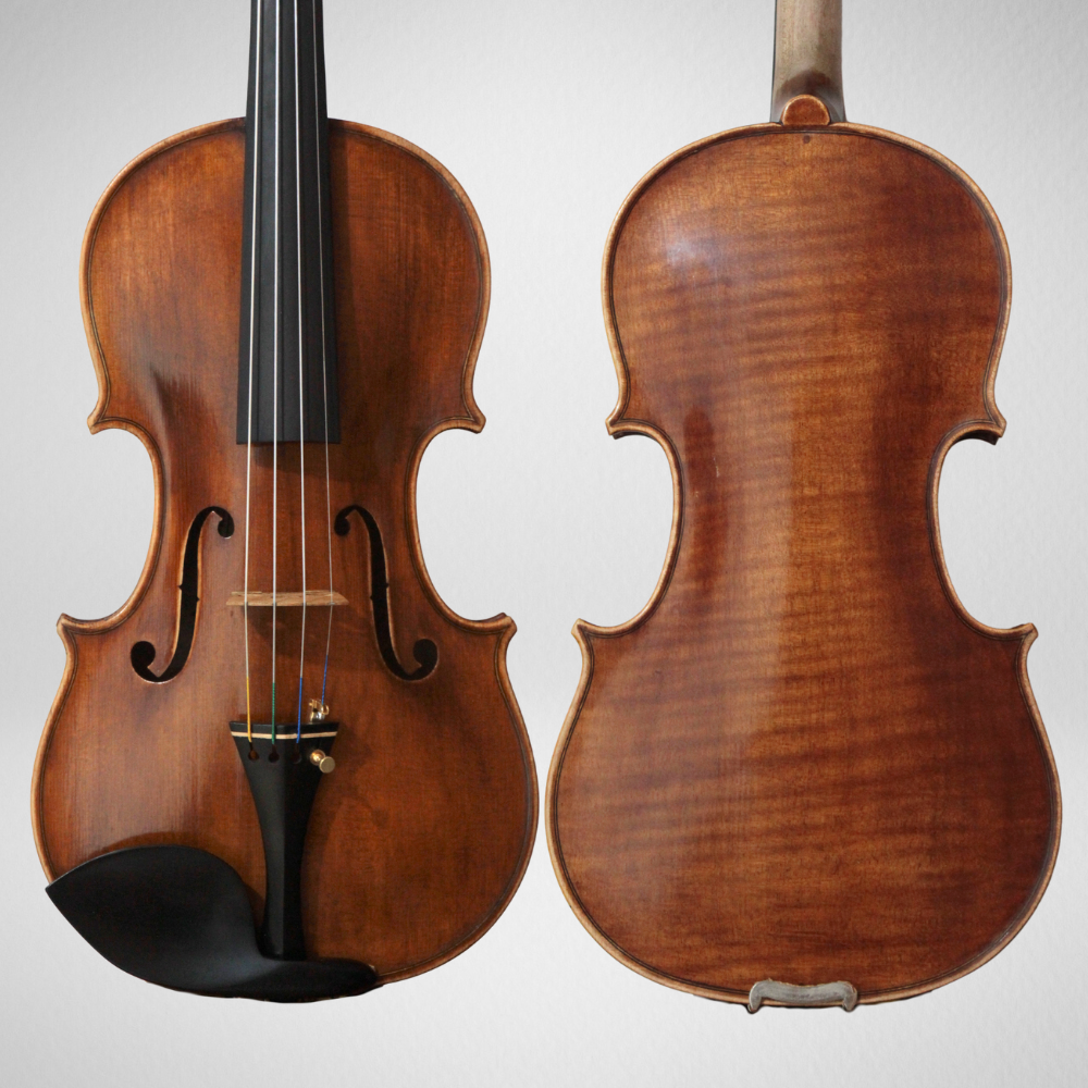 22 Violino Atelier dos Violinos 2025 4/4 Modelo Stradivari n. 43 - Imagem 1