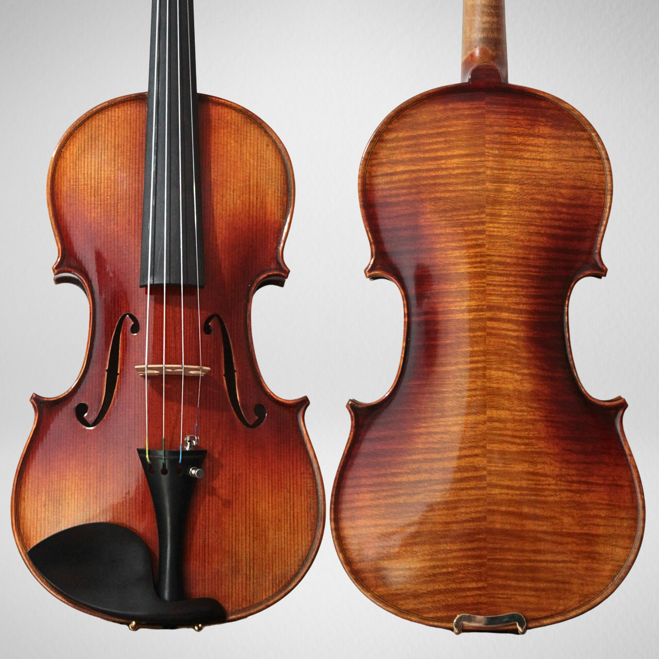 site Violino Joseph Mendelssohn 2025 4/4 Série Bronze n. 2 Modelo Guarneri - Imagem 1