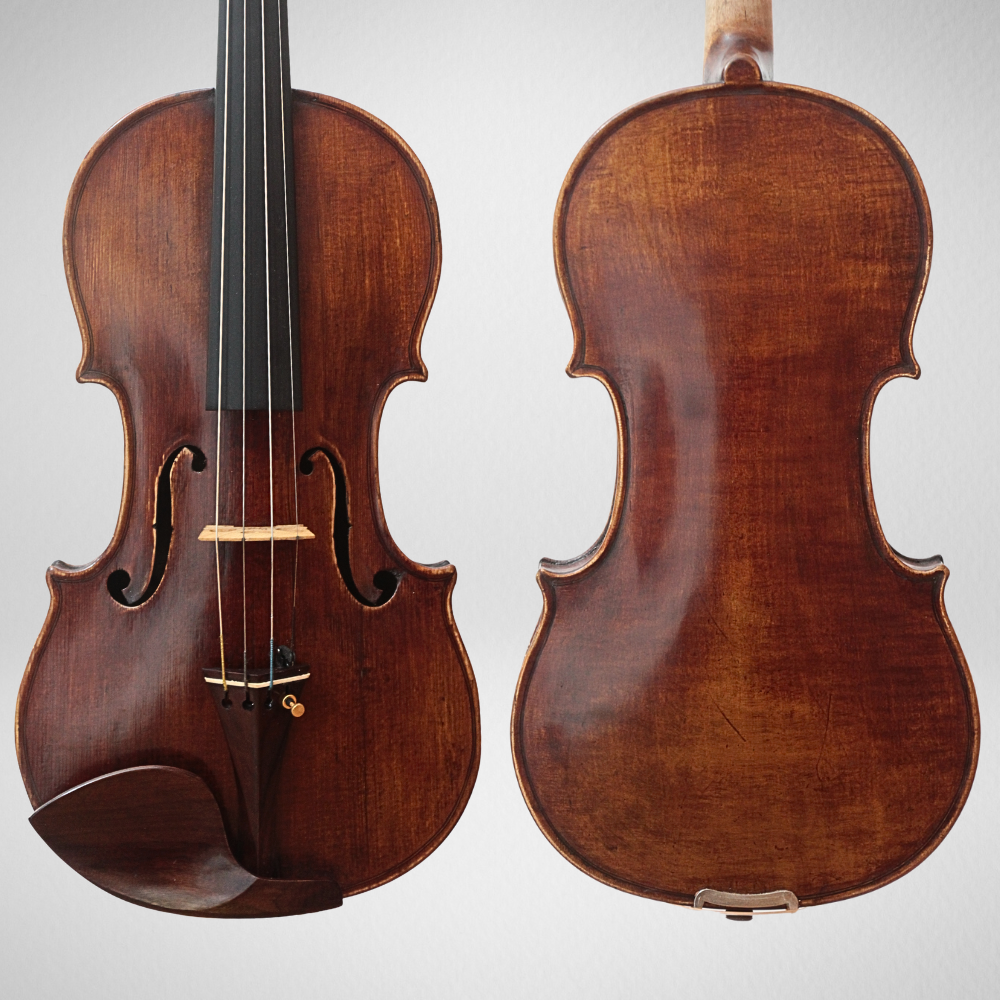 site (47) Violino Italiano Antigo Aprox. 200 anos n. 70 - Imagem 1