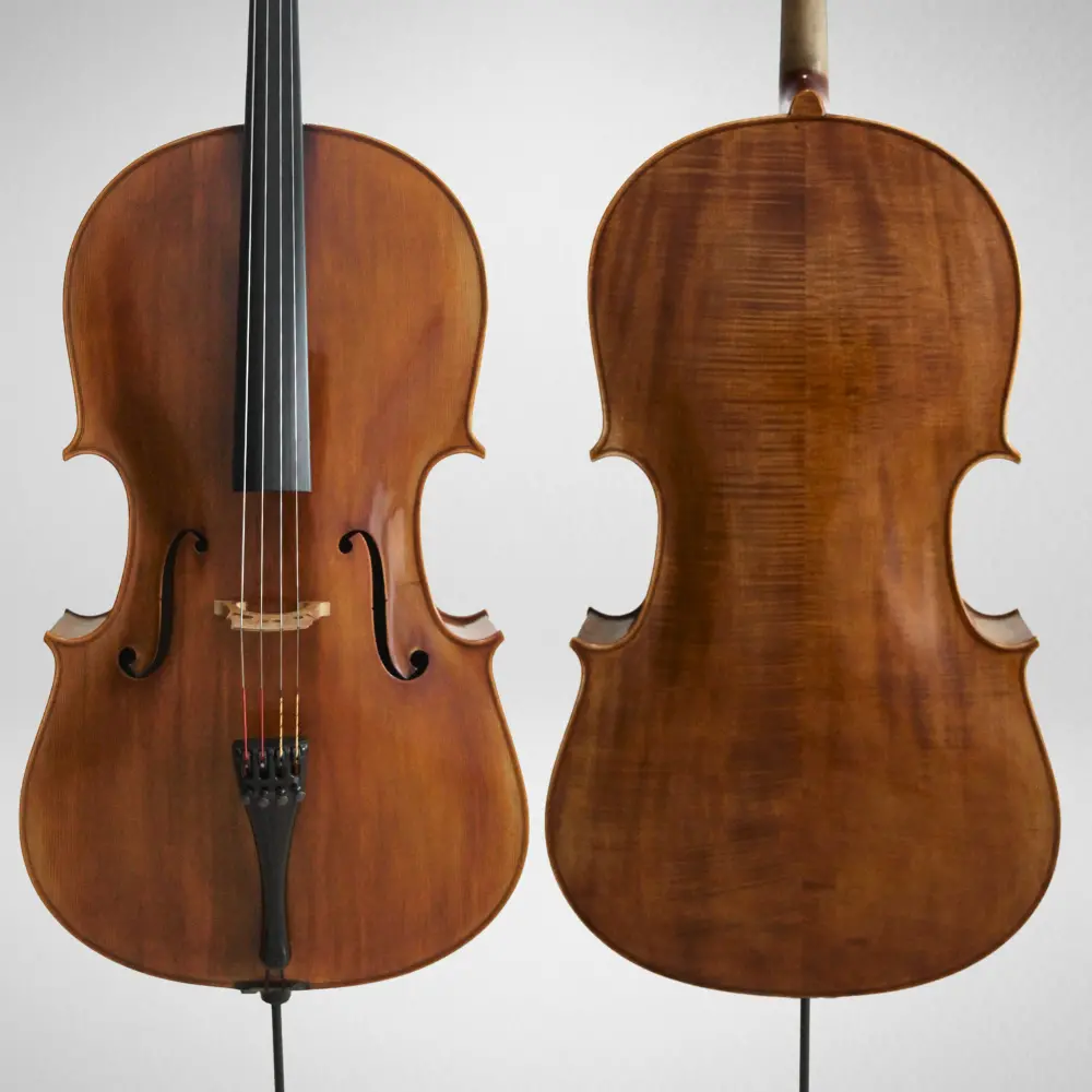 site (24) Violoncelo Antoninilton F. Silva 2020 Montagnana 1739 - Imagem 1